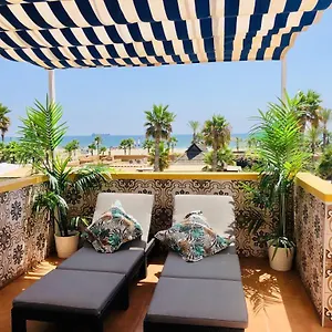 Apartamento ático De Lujo En Primera Línea 2 Balcones Con Vistas Al Mar, Playa, Vera