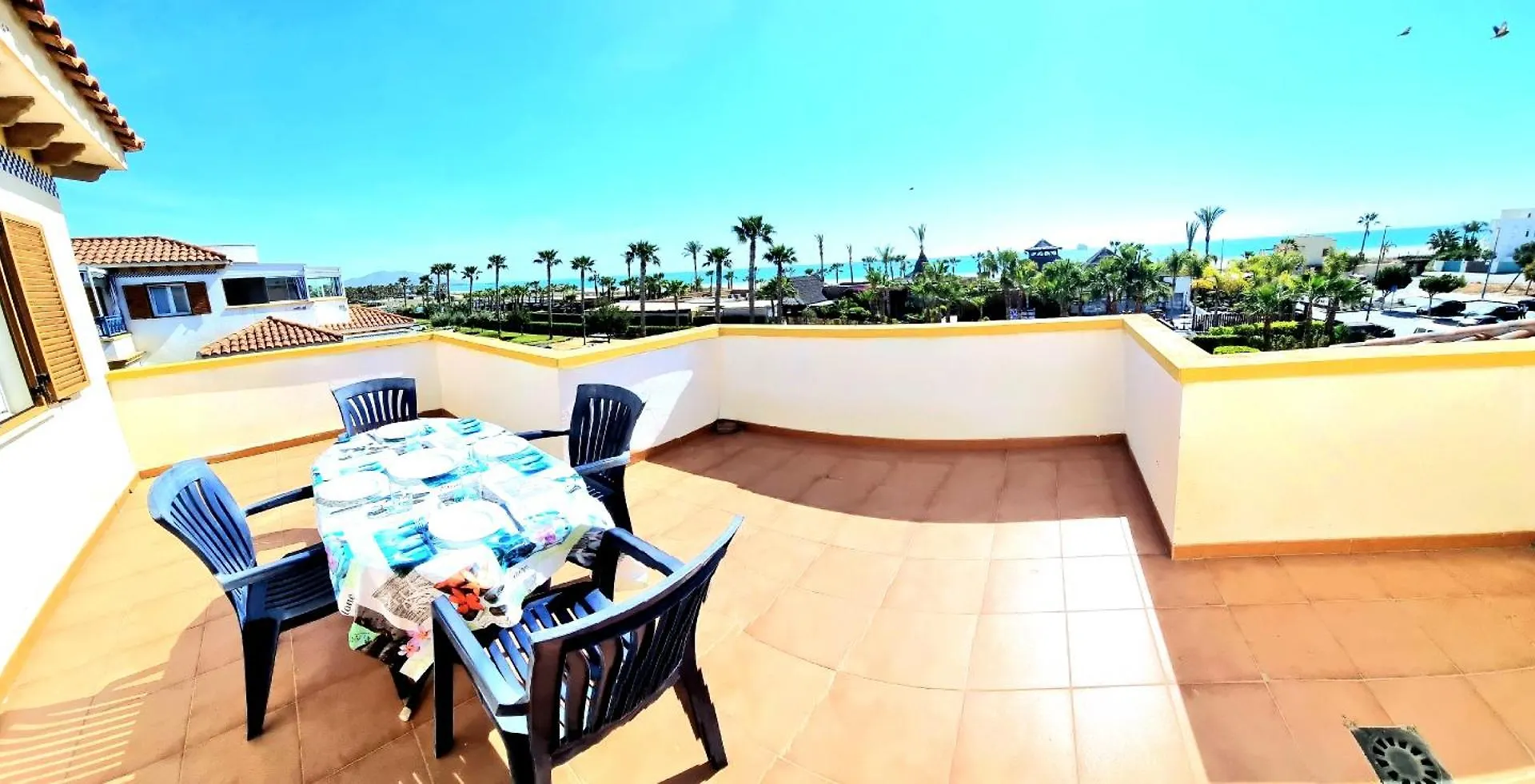 Atico Vistas Al Mar Con Dos Terrazas Veramar 5 En 1ª Linea De Playa Apartment Vera